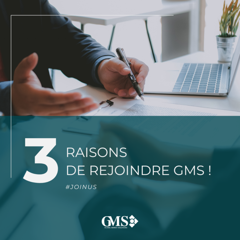 3 raisons de rejoindre GMS !